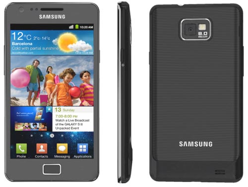 Samsung Galaxy S2 I9100 (schwarz) bei yourfone mit / ohne Vertrag